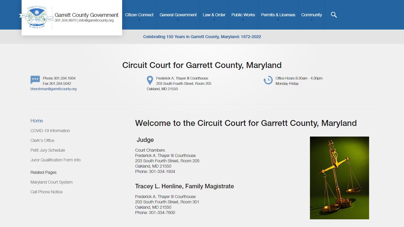 Circuit Court for Garrett County, Maryland